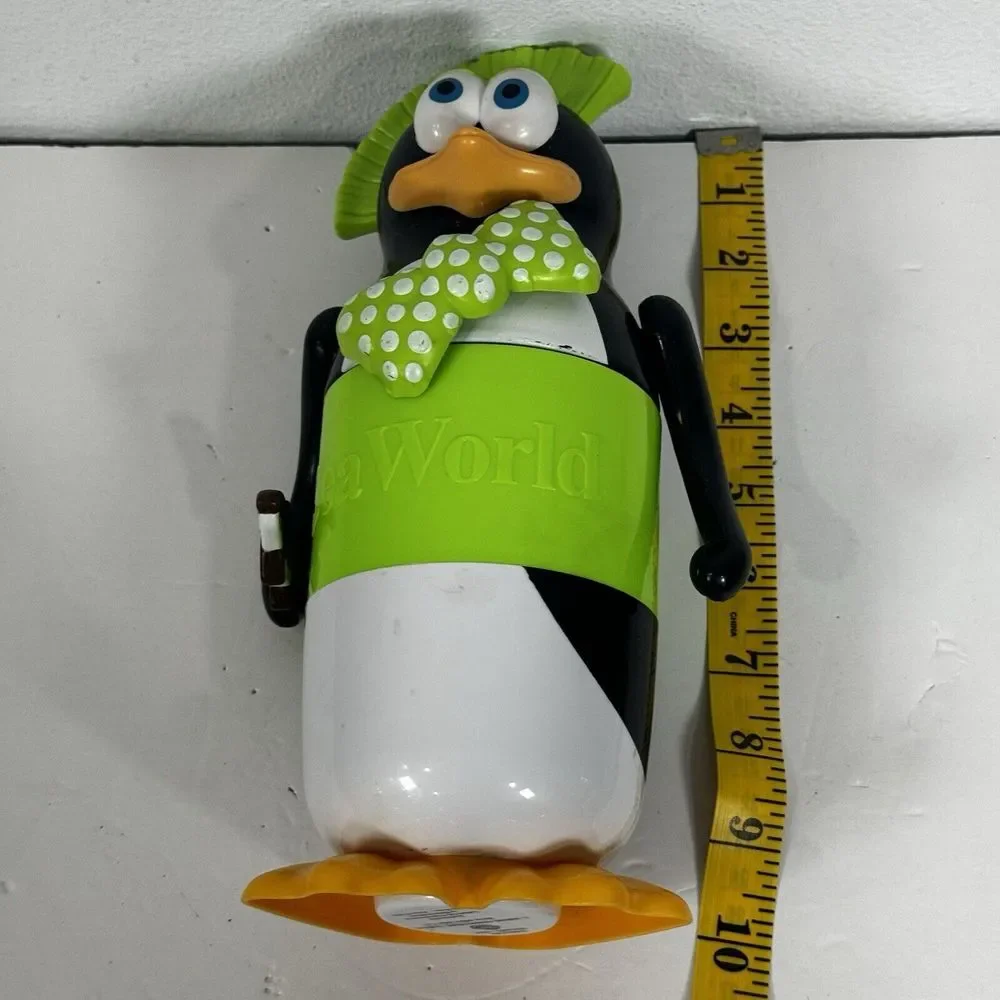 Sea world penguin Tumbler Cup Souvenir Buildable Mr. Potato Head Style‎